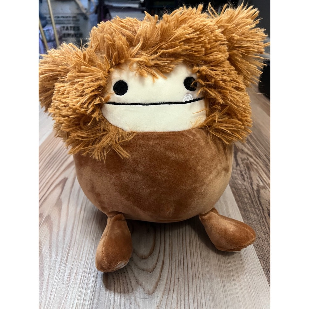 Squishmallows Benny the Bigfoot 8 Inch Brown Plush 2020 Release NWT Tag Squishy